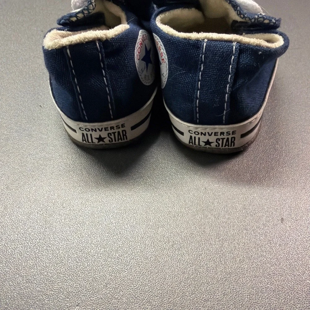 Converse‎ Chuck Taylor All Star Navy Blue Crib Shoes Infant Size 1 865158C